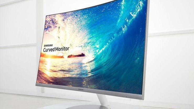 Kavisli monitörler gözü daha az yoruyor