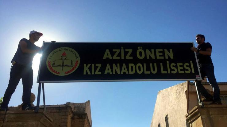 Midyatta 70 yıllık karma lise, kız lisesine dönüştürüldü