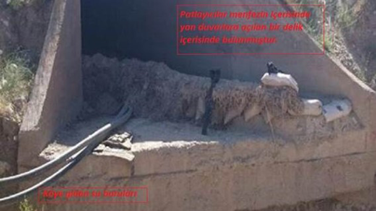 Gürbulakta 1500 metre kablo döşemişler