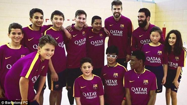 Arda, Messi ve Pique La Masiada