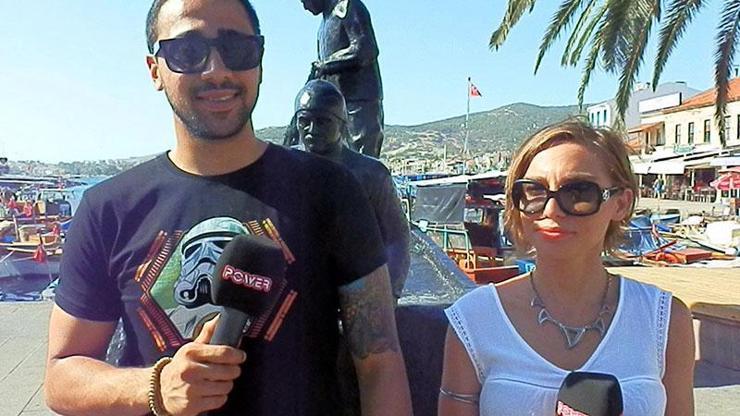 Power TVde şarkılar Foça görüntüleri ile verilecek