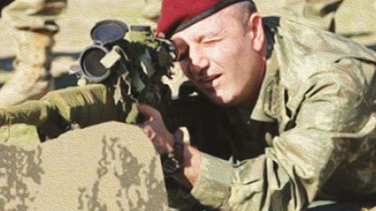 Özel Kuvvetler Komutanını öldürmek için bir hafta pusuya yatmış