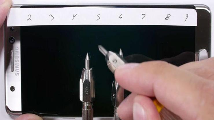 Bu teste göre Note 7 ekranı çok kolay çiziliyor