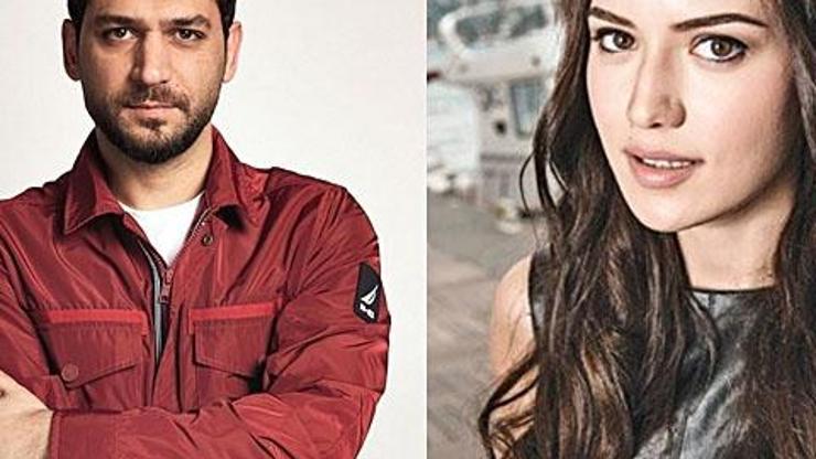 Fahriye Evcen ve Murat Yıldırımdan aşk filmi