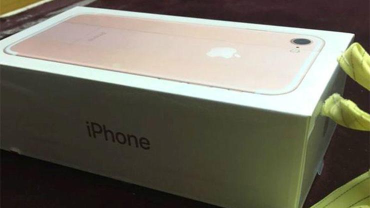 İşte karşınızda iPhone 7 kutusu