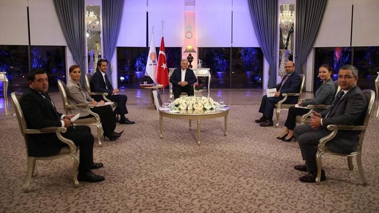 Başbakan Binali Yıldırımdan canlı yayında flaş açıklamalar