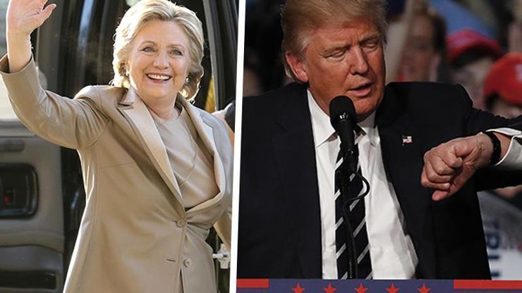 ABD 45. başkanını seçiyor: Hillary Clinton mı, Donald Trump mı