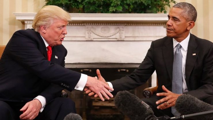 ABD Başkanı Obama, yeni başkan Donald Trump ile görüştü