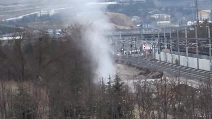 Ankarada doğalgaz paniği