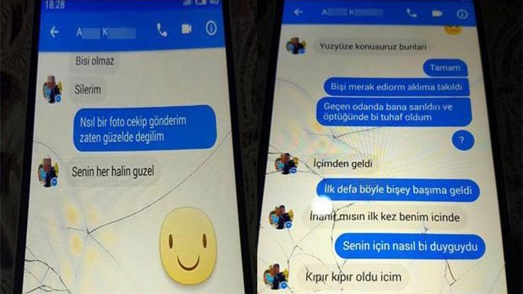 Öğretmenin taciz mesajları ortaya çıktı