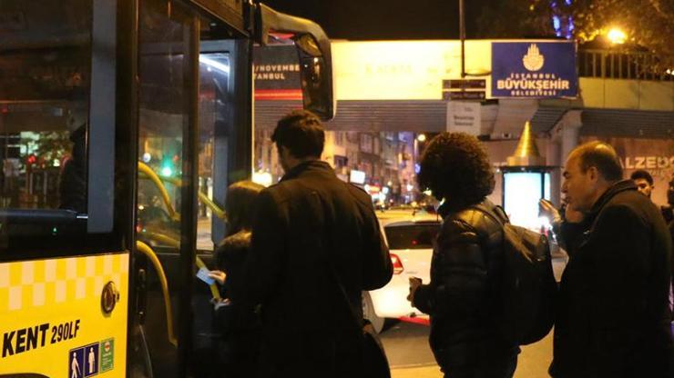 İETTnin kadınlara özel gece uygulaması başladı
