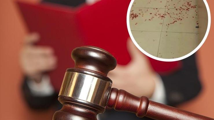 Mahkemede dehşet anları: Diğer sanığın yüzünü ve kulağını kesti
