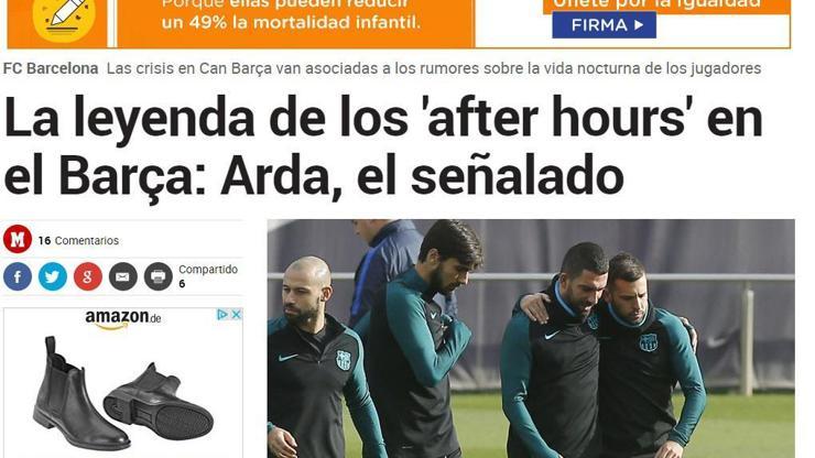 Arda Turana bir darbe de Marcadan