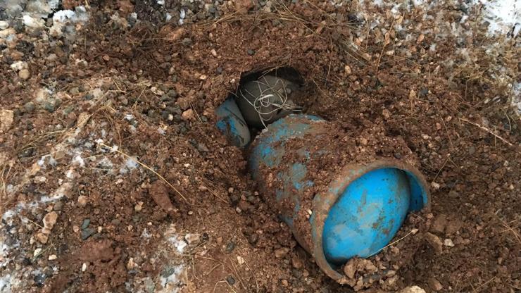 Mardinde PKKnın bombalı tuzağı imha edildi