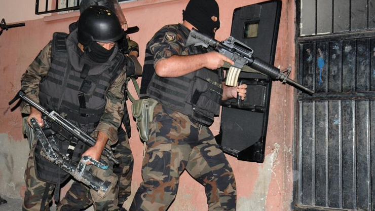 38 şüpheli için üç ilde operasyon başlatıldı