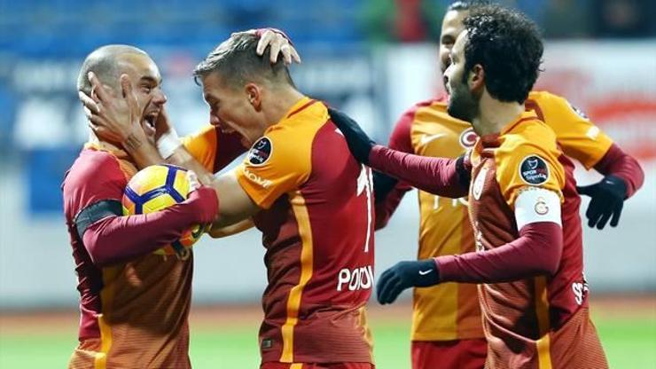 Goller Eren ve Yasinden asistler Sneijder ve Brumadan