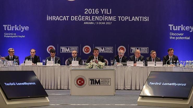 İhracatımız 2015 yılına göre dengede kapandı