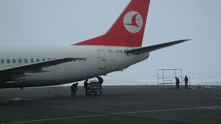 KKTCnin 16 uçuşu kar sebebiyle iptal