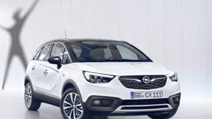 Opelin yeni SUVu Crossland X göründü
