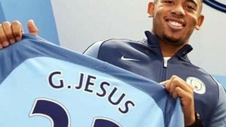 Manchester City Gabriel Jesus ile imzaladı