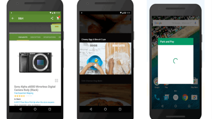 Android Instant App teste başladı