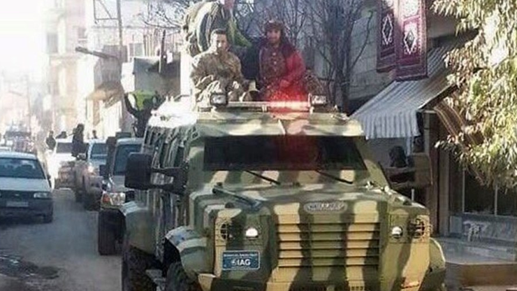 Pentagondan zırhlı araç açıklaması