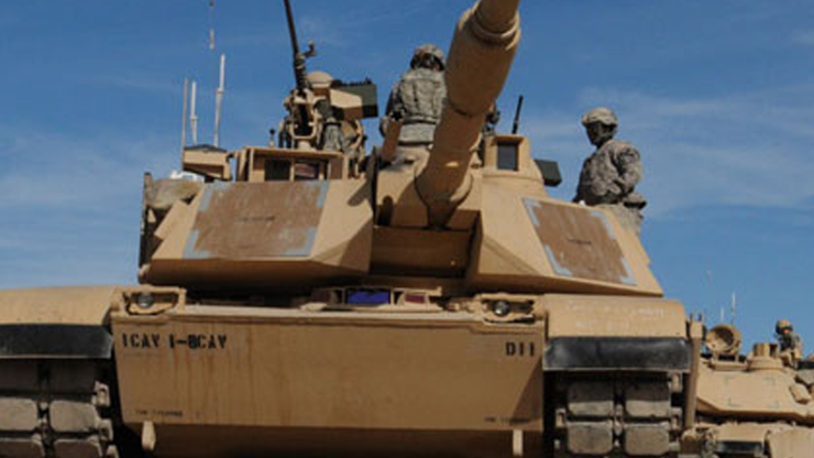 ABD tankları Baltık ülkelerinde konuşlanıyor