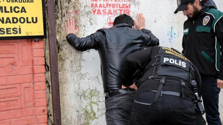 Okul önlerinde narkotim operasyonu