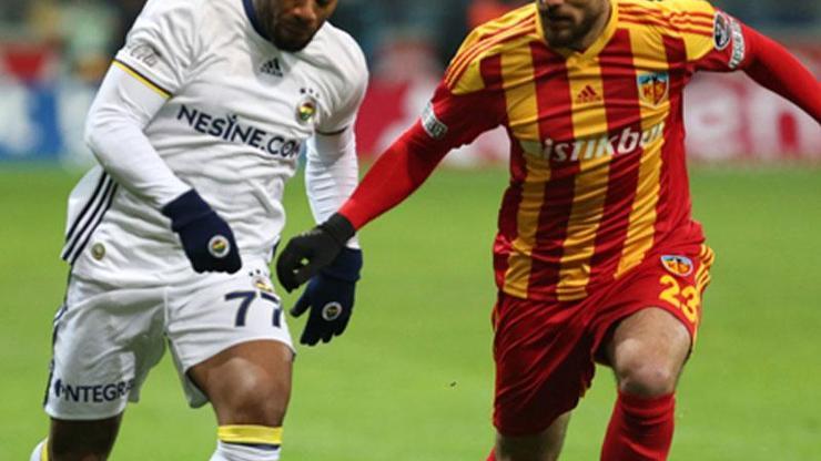 Kayserisporun Fenerbahçe sevinci