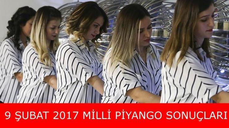 9 Şubat 2017 Milli Piyango sorgulama: Büyük ikramiyeye çıkan rakam belli oldu