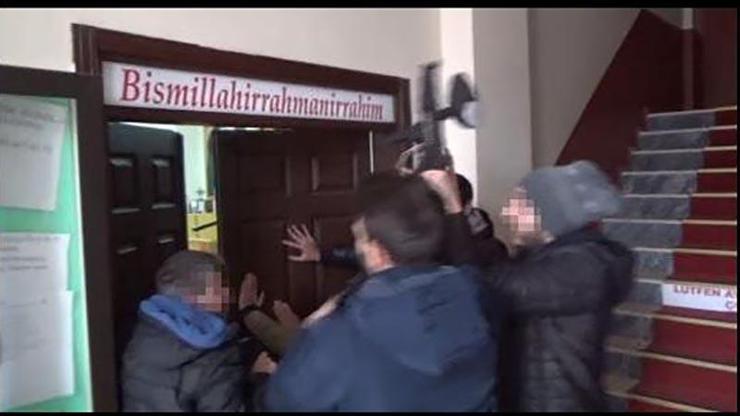 Polisin cemevi baskınının görüntüleri ortaya çıktı