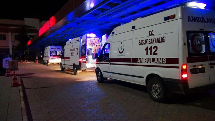 El Babda yaralanan 12 ÖSO askeri, Kilise getirildi