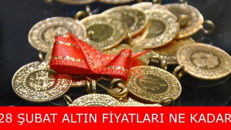 Altın fiyatları | 28 Şubat öğlen saatleri: Çeyrek altın ne kadar