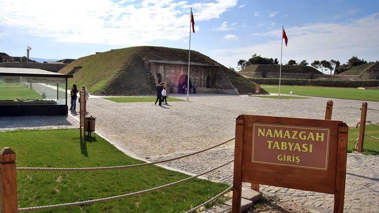 Çanakkalede 100 yıllık mermiler çalındı
