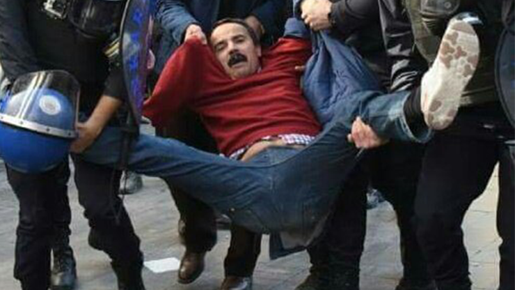 KHK eylemcisine saldırı