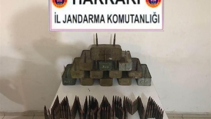 PKKya ait 9 bin 174 uçaksavar mermisi ele geçirildi