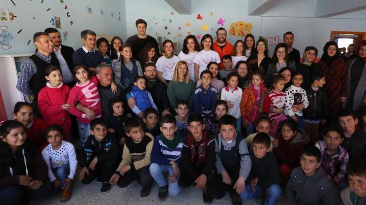Yarına Umut Ol ekibinden çocukların hayal gücüne destek