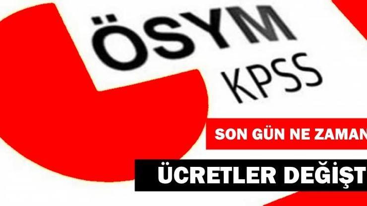2017 KPSS başvuruları ve ücretleri ne zaman sona eriyor