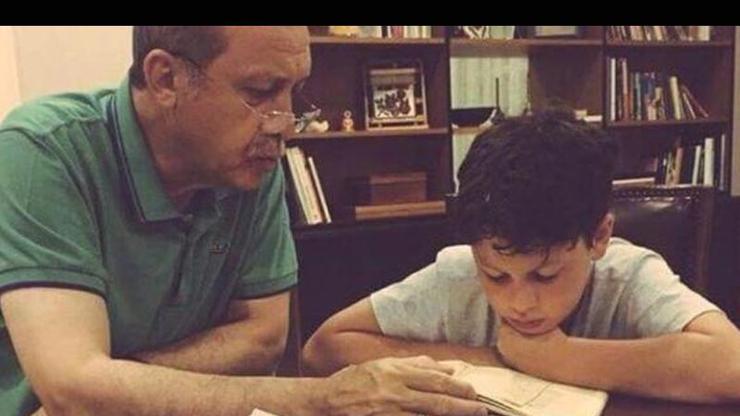 Erdoğanın dikkat çeken fotoğrafı