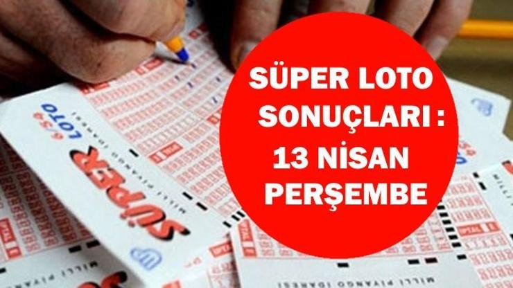 Büyük ikramiye 13 Nisan Süper Loto çekiliş sonuçları açıklamasının ardından sahibini buldu