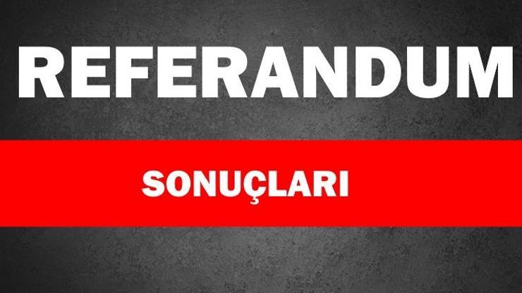 İstanbul Ankara ve İzmirde 2017 referandum sonuçları ne durumda | Geçersiz oy sayısı