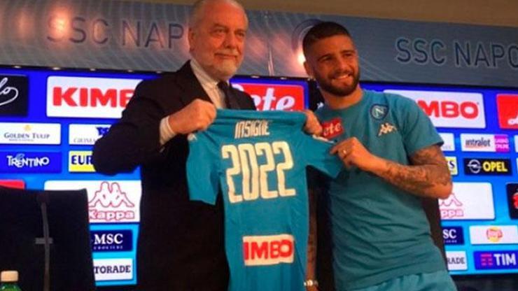 Insigne Napoli ile sözleşme yeniledi