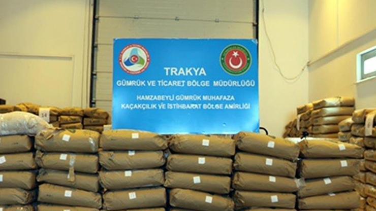 Hamzabeylideki TIRda 77 milyon liralık eroin ele geçirildi