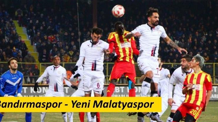 Bandırmaspor-Yeni Malatyaspor maçı canlı izle | TFF 1. Lig hangi kanalda