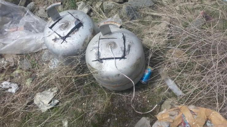 Vanda bulunan PKK tuzakları imha edildi
