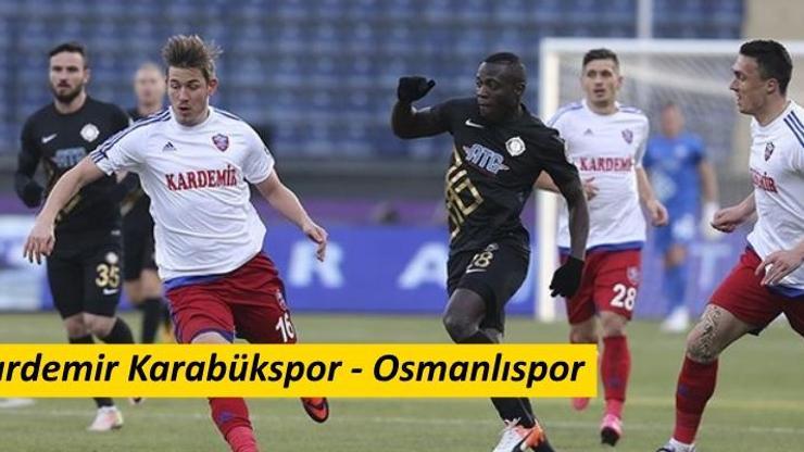 Karabükspor-Osmanlıspor maçı izle | bein Sports canlı yayın
