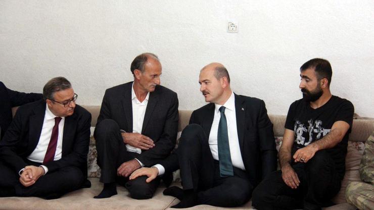 İçişleri Bakanı Süleyman Soylu, zırhlı aracın çarptığı evde