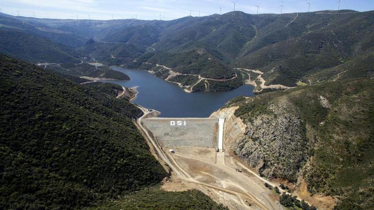 Karaburuna içme suyu sağlayacak Bozköy Barajı hazır