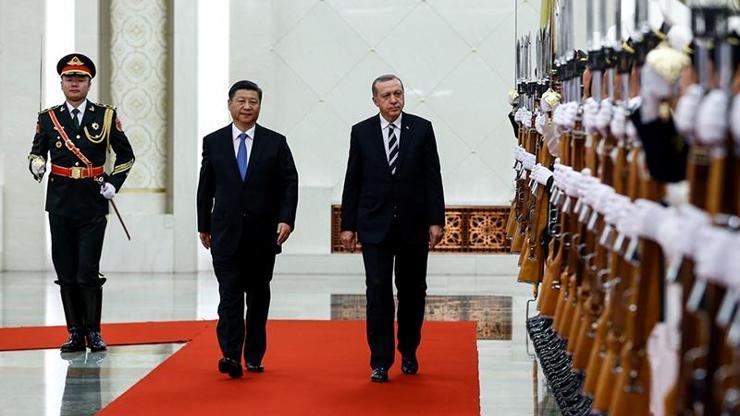 Erdoğan Çin Devlet Başkanı ile görüştü