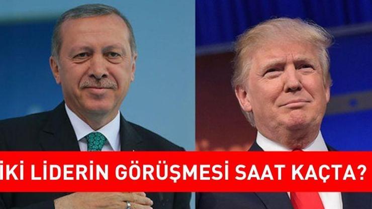Trump Erdoğan görüşmesi ne zaman, saat kaçta | İki lider ilk kez yüz yüze görüşecek